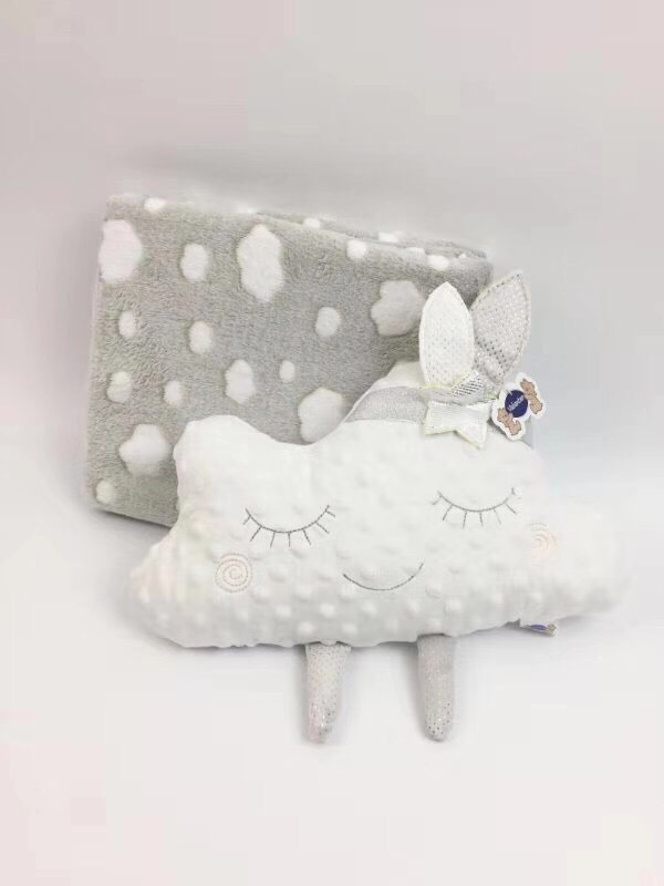 Chăn kèm thú bông Valiantier