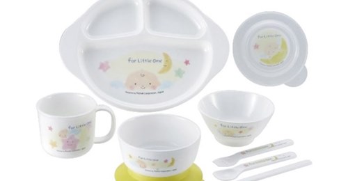 Bộ ăn dặm LO 9 món Richell T1