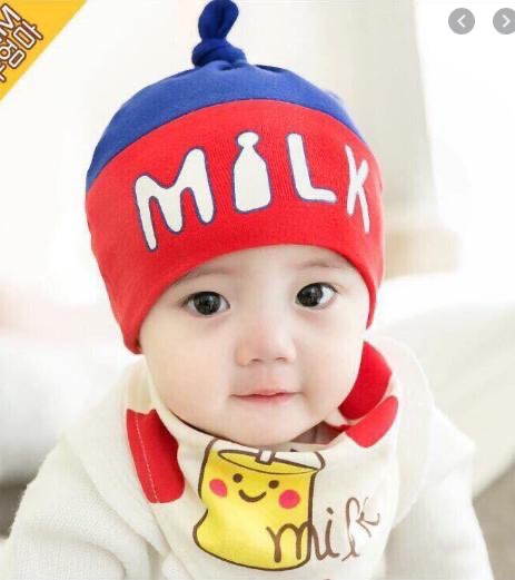 Set mũ yếm Milk