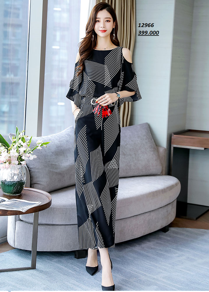 12966-Set bộ áo voan khoét vai và quần ống rộng sang trọng _thumbnail_0