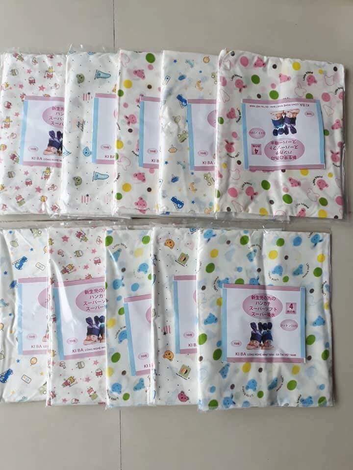 Khăn tắm Baby xuất nhật hoa 4L 1C