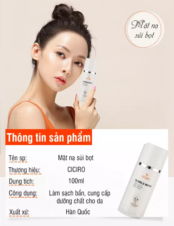 Mặt nạ sủi bọt CICIRO BUBBLE MASK