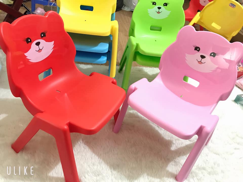 Ghế ngồi trẻ em hình gấu