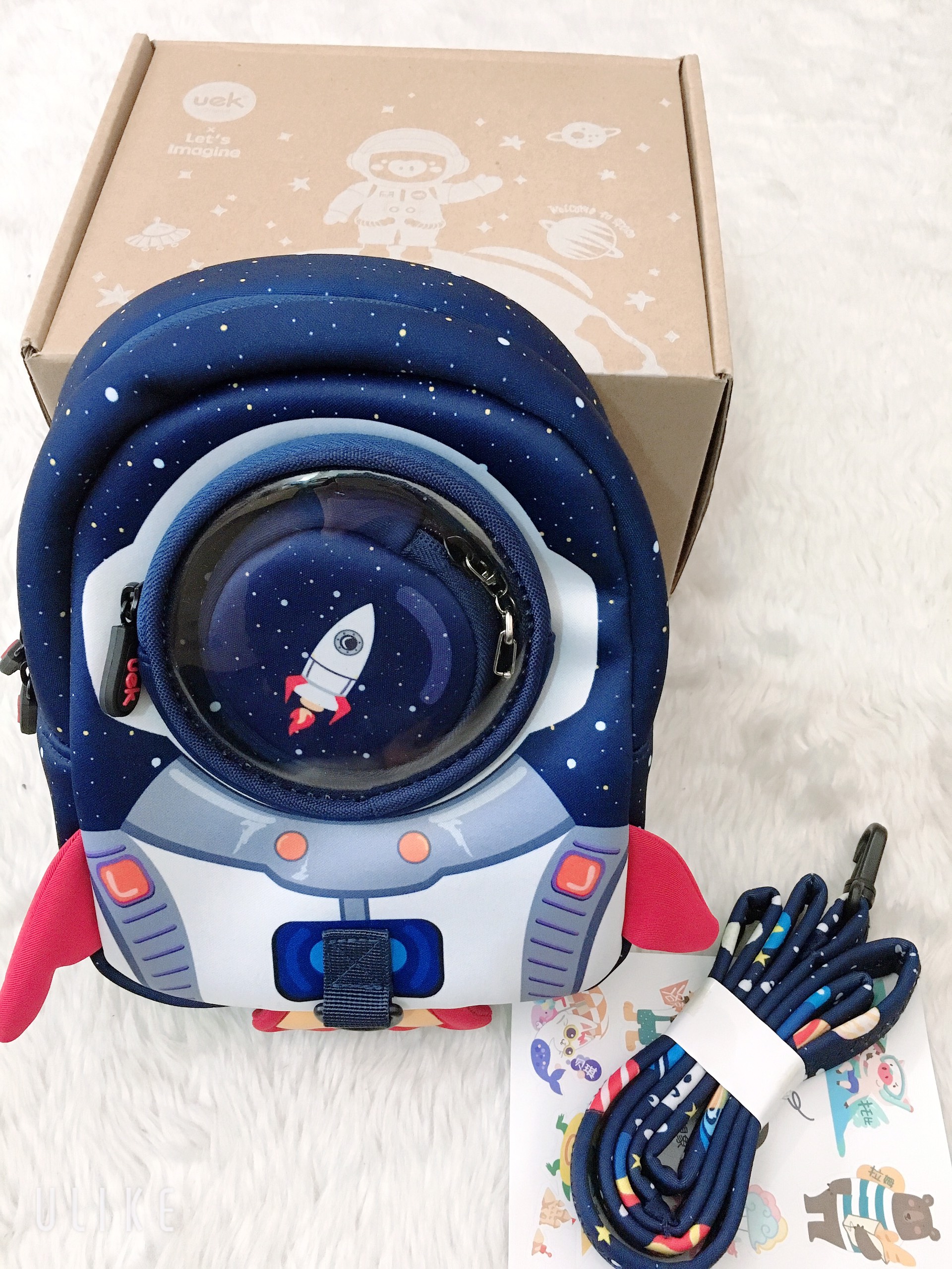 Balo tên lửa UEK 21x17x9cm