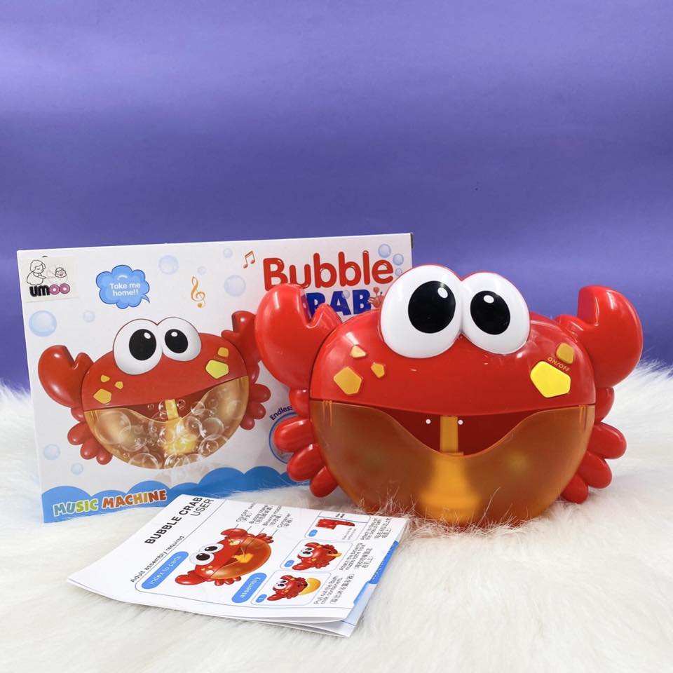 Cua tạo bọt phun nước đồ chơi nhà tắm Umoo