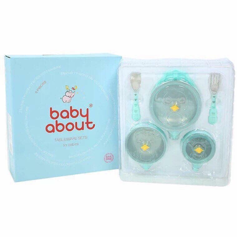 D520 Bộ ăn dặm Baby About T1021 OK