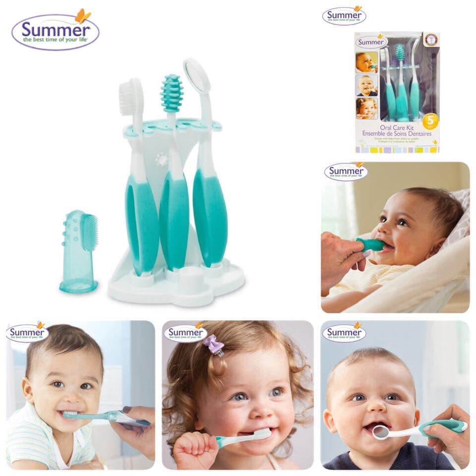 Bộ chăm sóc răng miệng 3 giai đoạn Summer