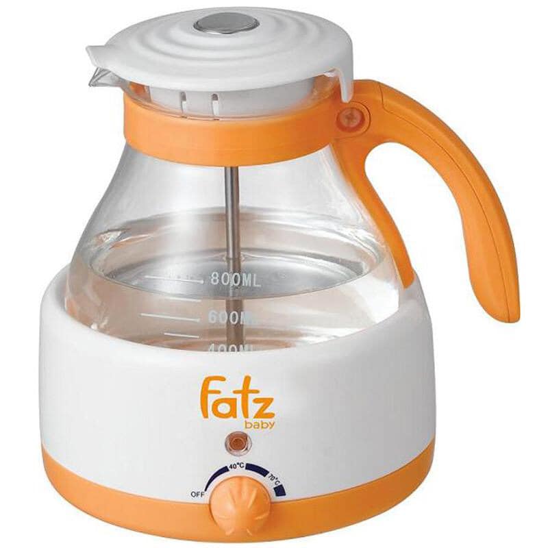 Máy hâm nước pha sữa có nhiệt kế 800ml Fatzbaby