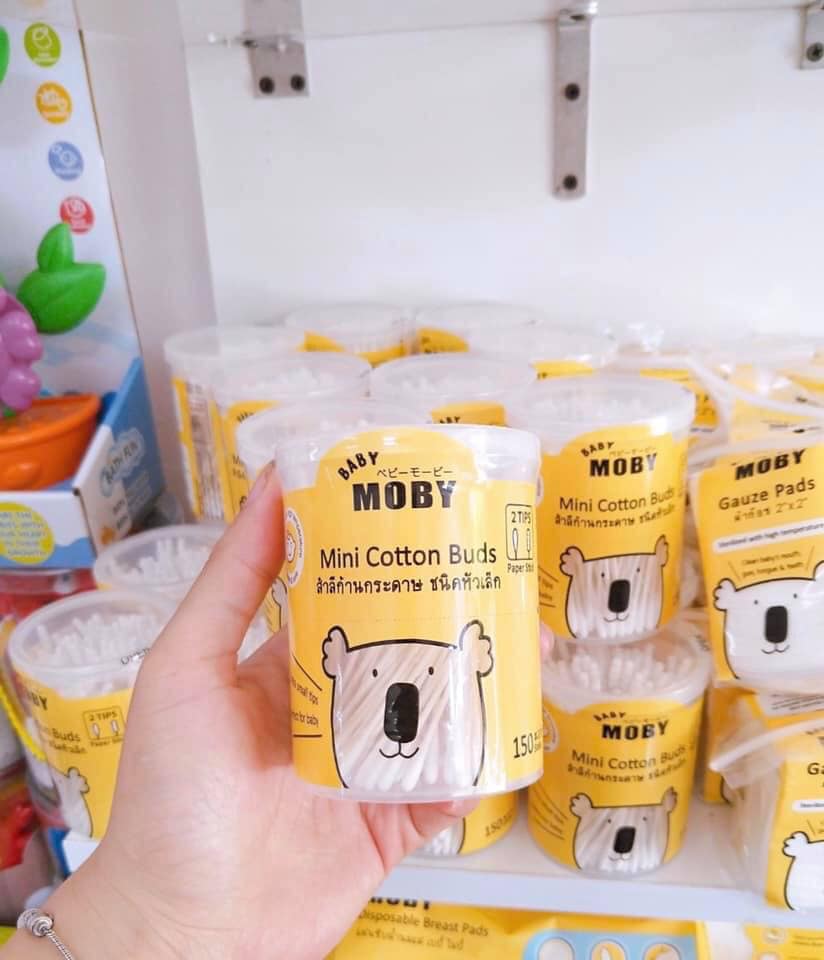 Hộp tăm bông Moby 150c