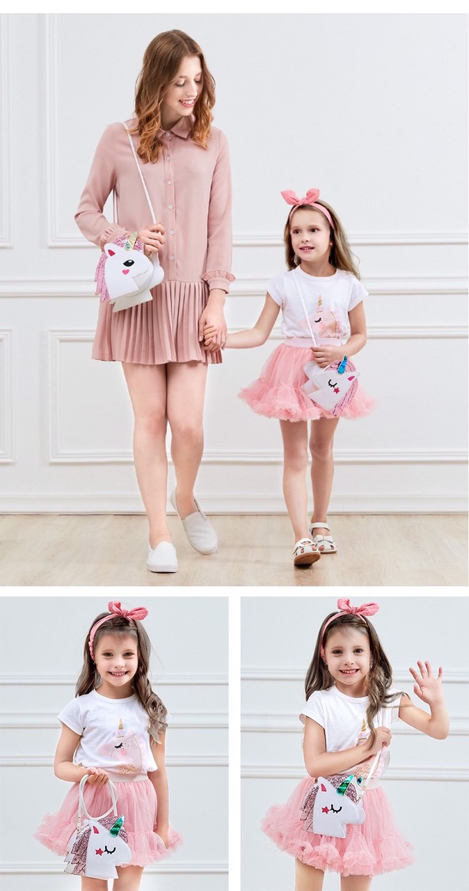 Túi đeo chéo UEK unicorn pony mã UEKPUL018