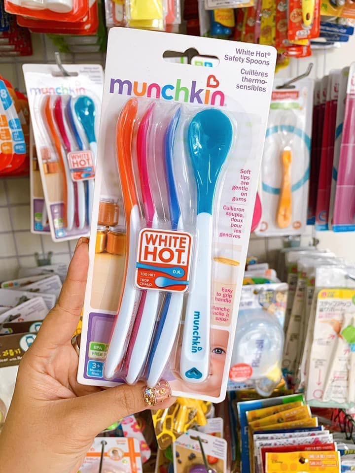 Bộ thìa mềm báo nóng MUNCHKIN (4C)