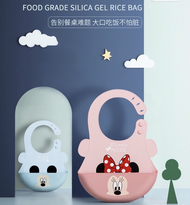 Yếm ăn dặm Mickey