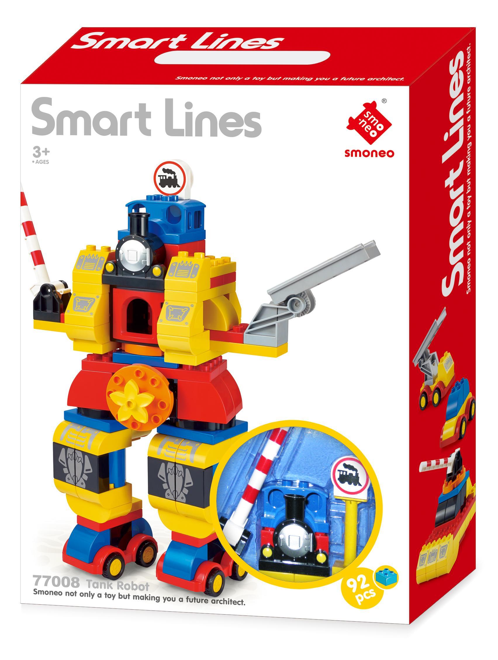 Bộ lego đồ chơi Smoneo Robot 92 miếng