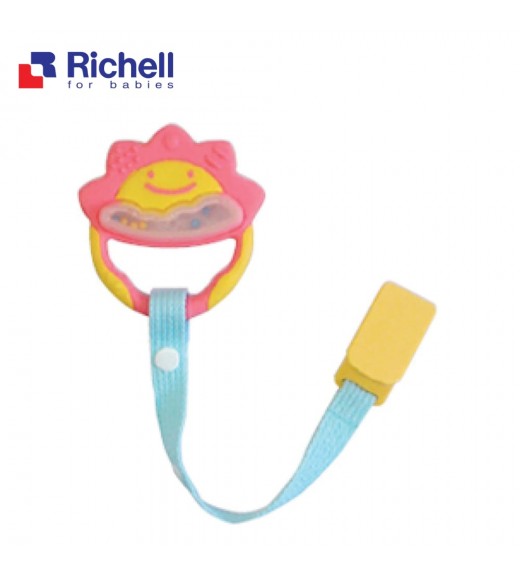 Gặm nướu xúc xắc tròn có dây đeo Richell