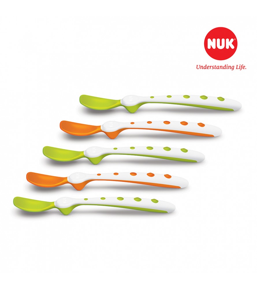 Bộ 5 thìa mềm NUK T1