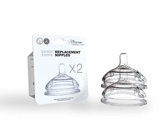 Hộp 2 núm ti Comotomo