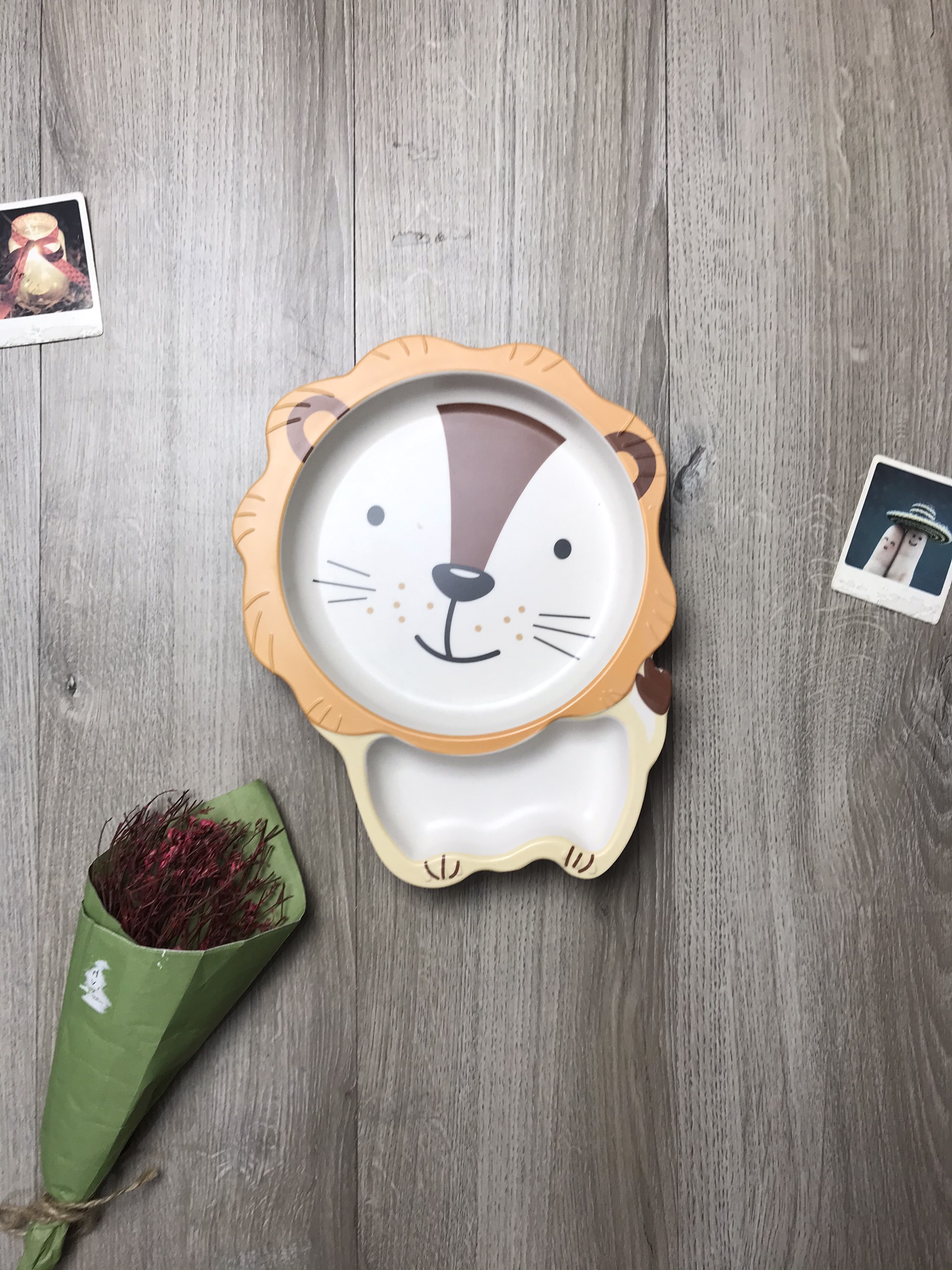 Khay ăn dặm chia ngăn hình thú