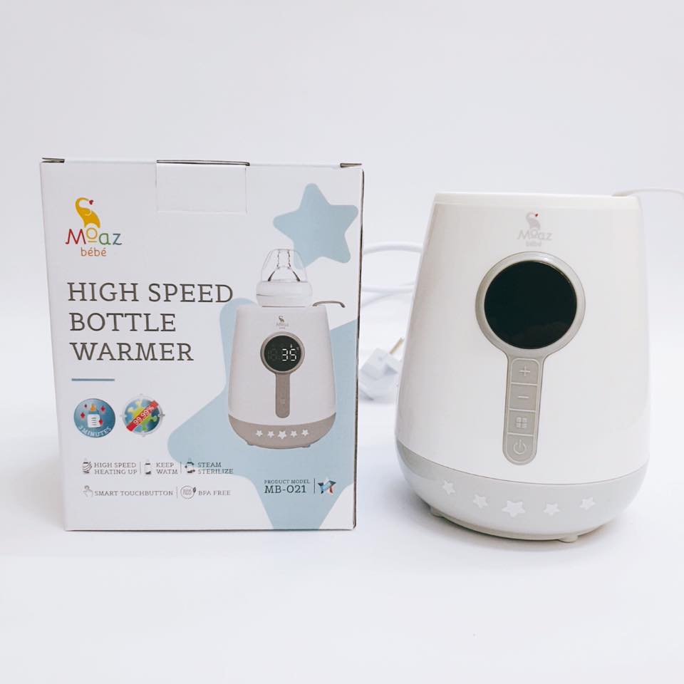 Máy hâm sữa siêu tốc Moaz Bebe MB021