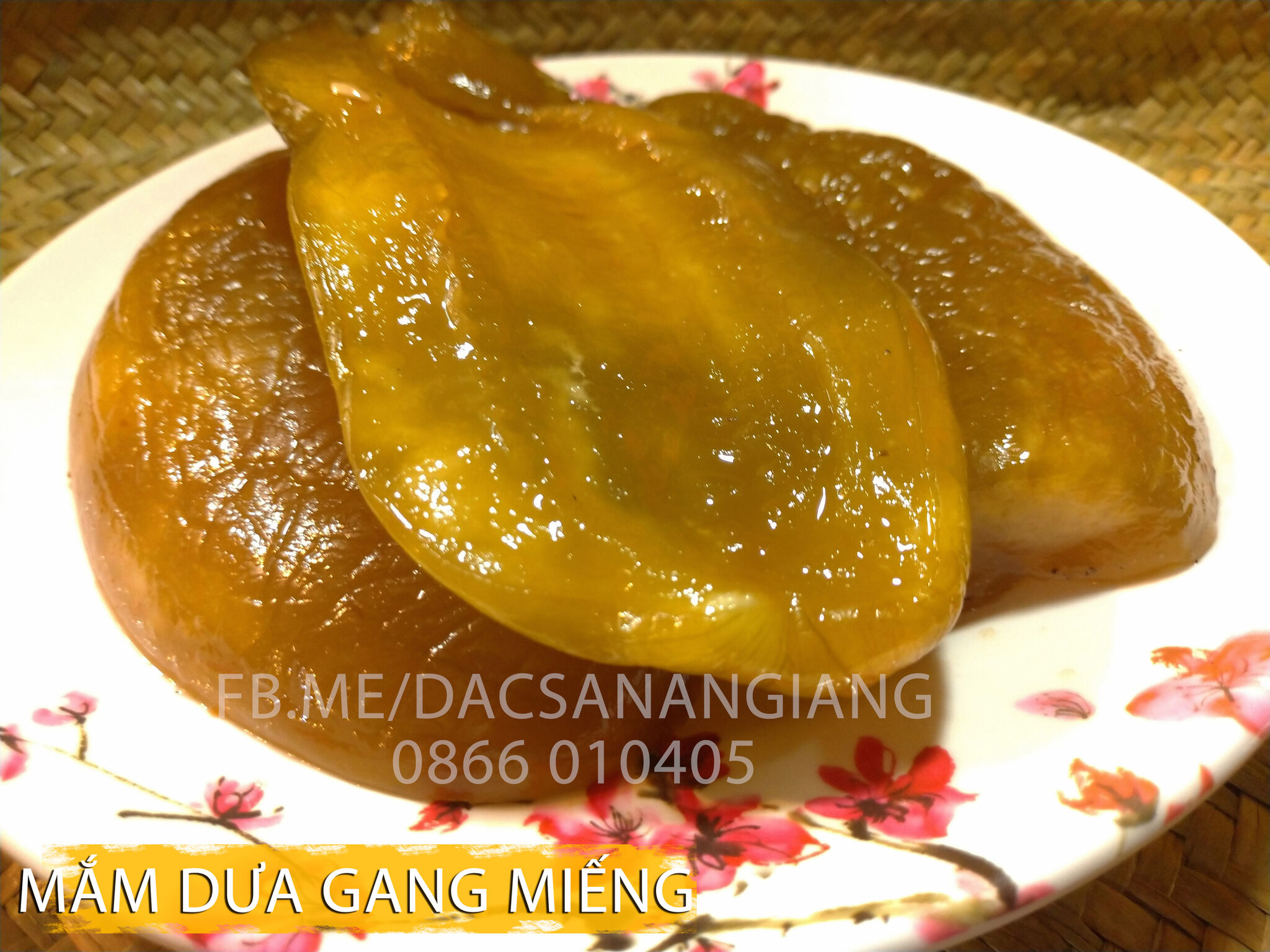 Mắm dưa gang nguyên miếng