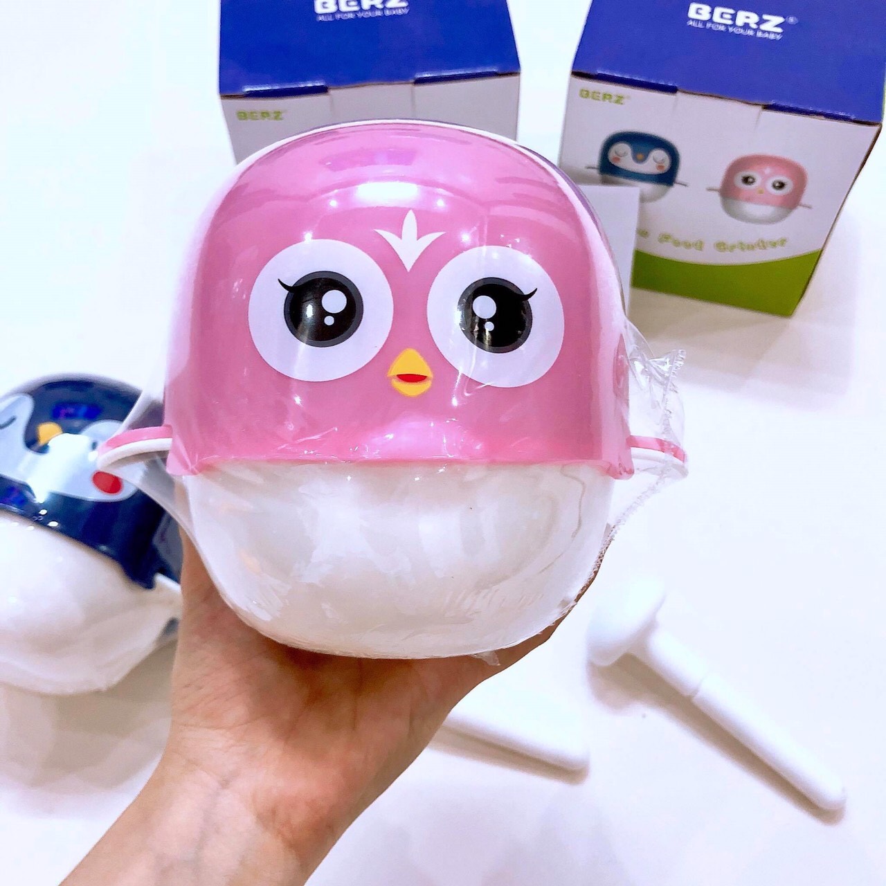 Bộ chế biến ăn dặm chim cánh cụt Benz