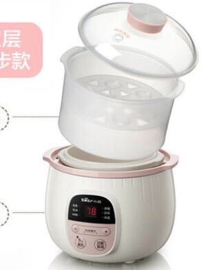 Nồi nấu cháo chậm Bear 0,8L