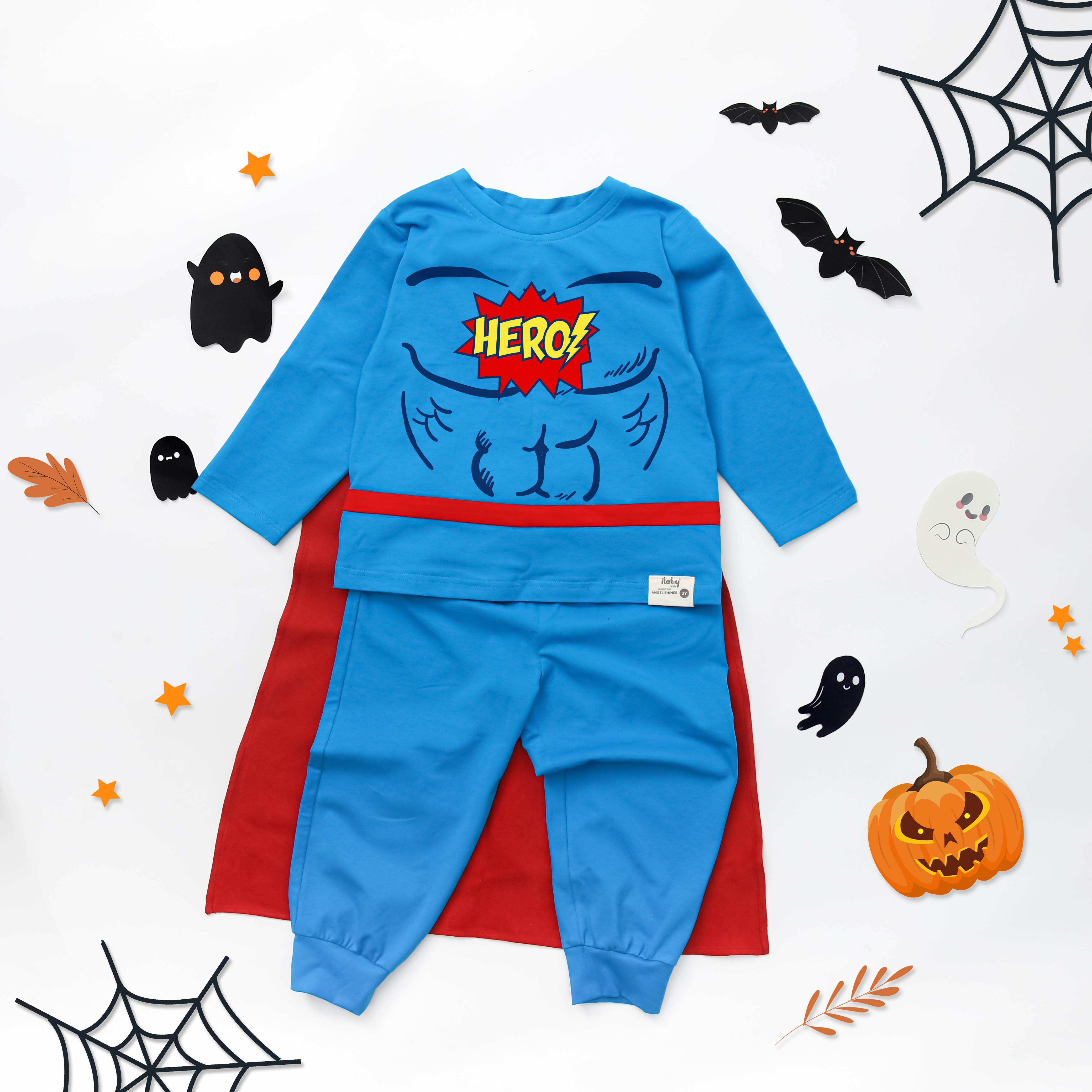 Set siêu nhân Hero kèm áo choàng_thumbnail_4