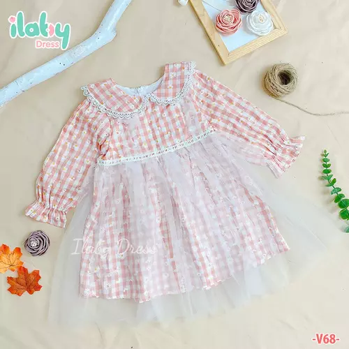 Váy kẻ phối tutu_thumbnail_0