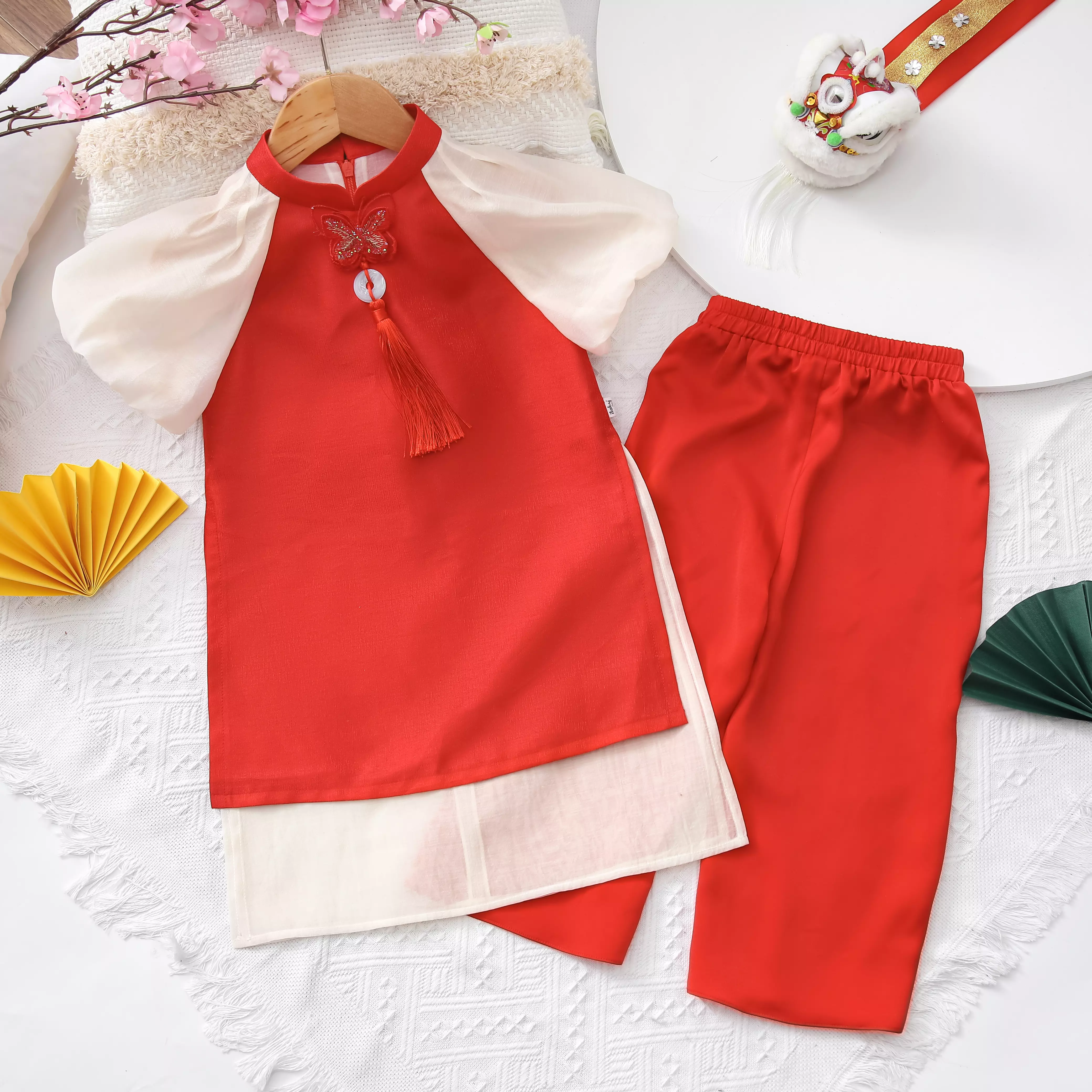 Áo dài tafta phối voan_thumbnail_0