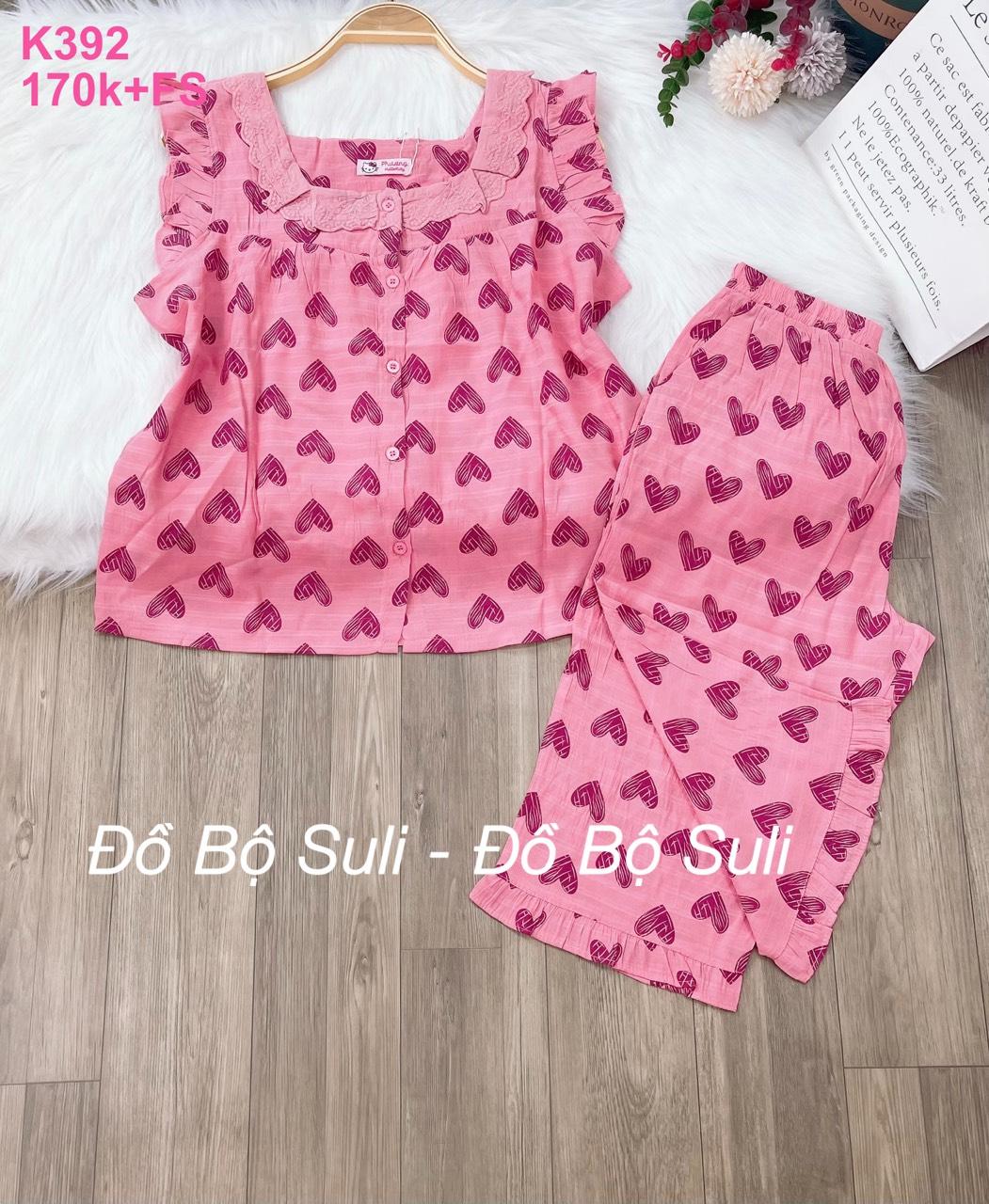 K392 Bộ lửng lụa nhật 40-58kg