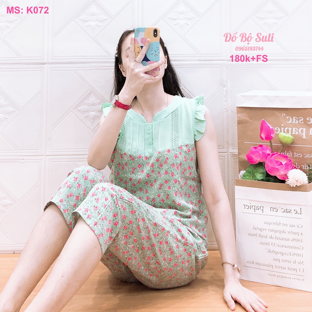 K072 9 tấc lụa bông 45-60kg