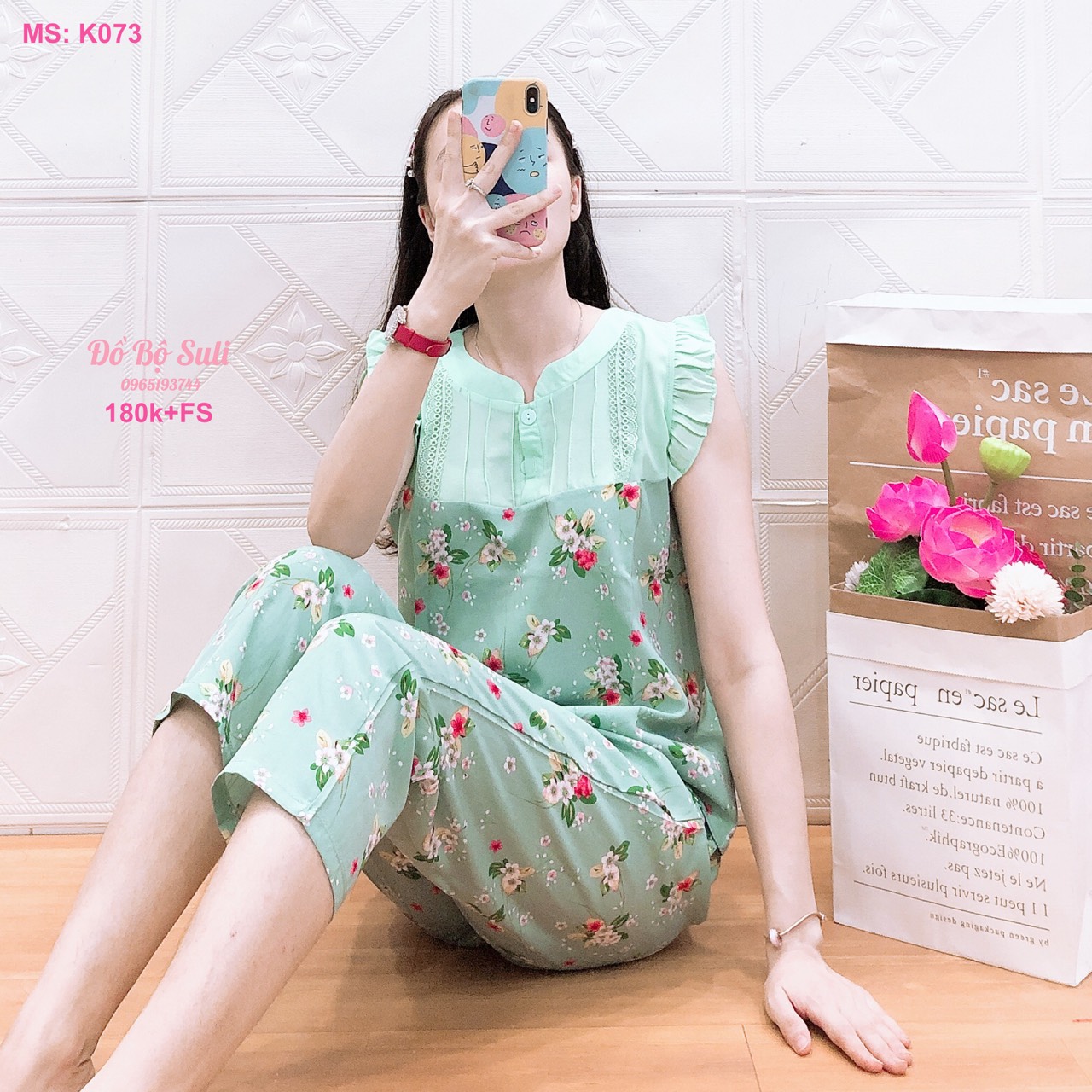 K073 9 tấc lụa bông 45-60kg