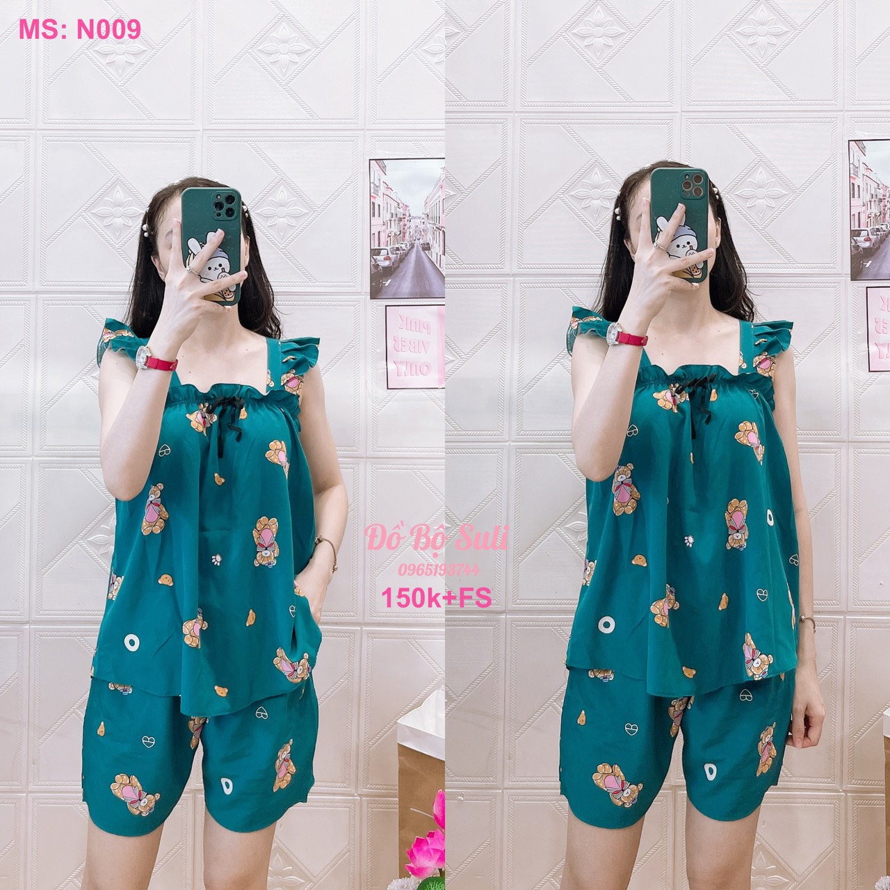 N009 Bộ đùi cánh tiên lụa 40-57kg