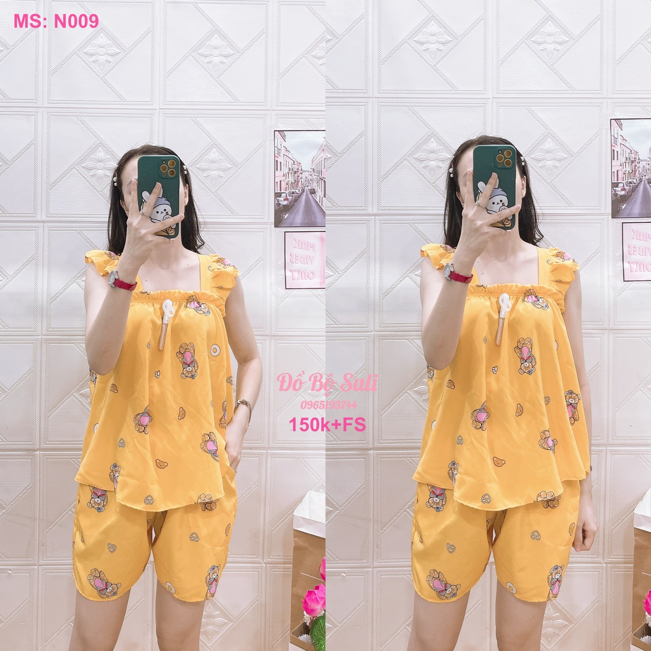 N009 Bộ đùi cánh tiên lụa 40-57kg