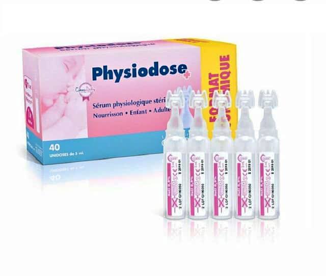 Hộp 40 ống nước muối hồng Physiodose