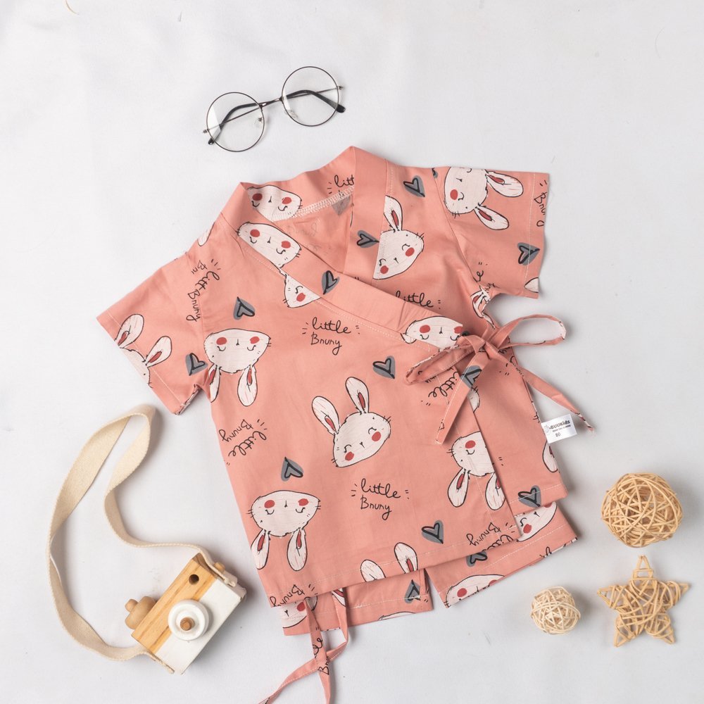 Bộ đồ yukata cộc tay hình con vật dễ thương  BR21001_thumbnail_4