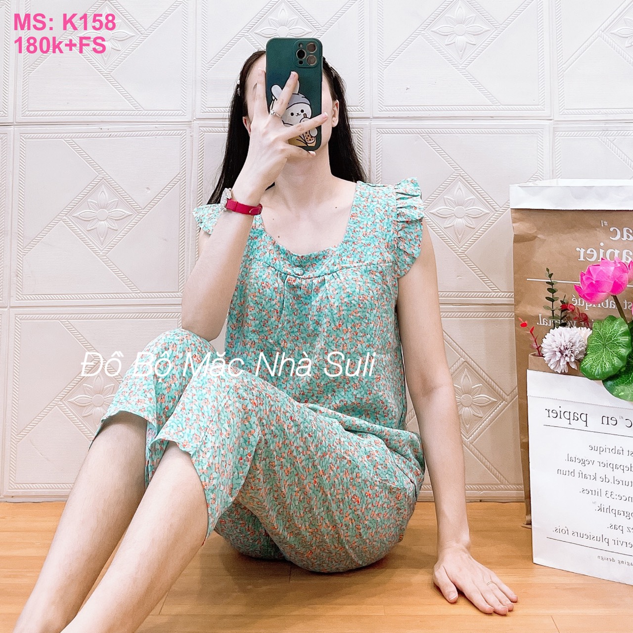 K158 Bộ 9 tấc lụa mango 40-60kg