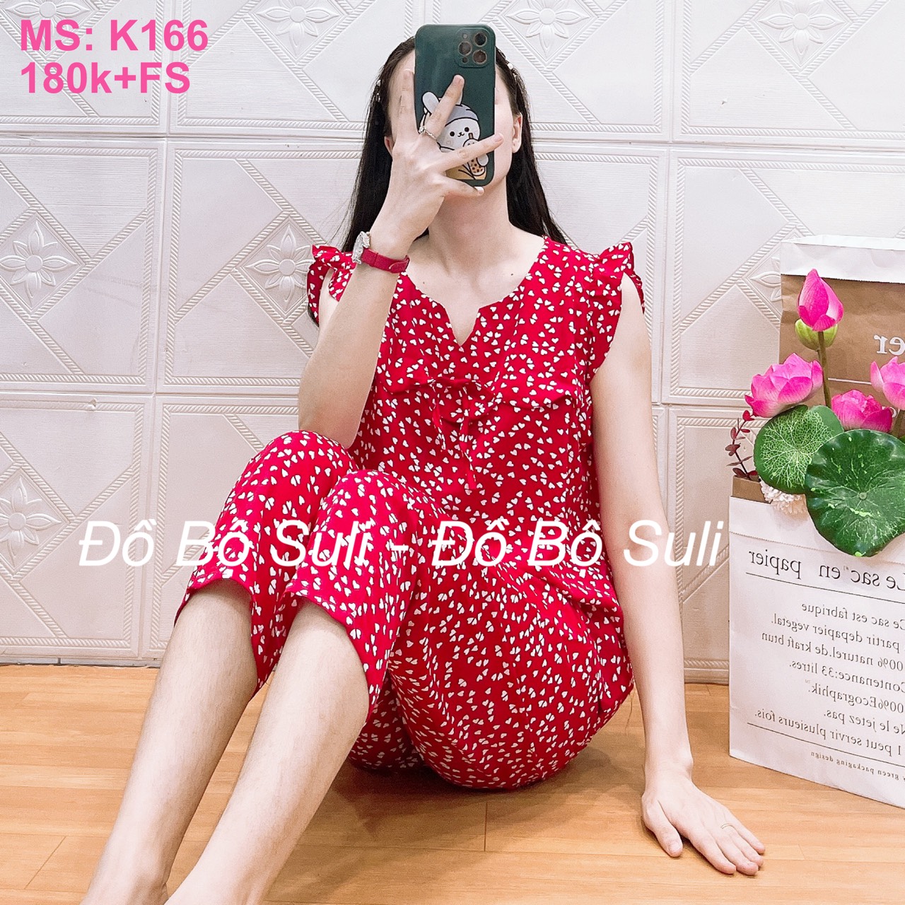 K166 Bộ 9 tấc lụa mango 55-67kg