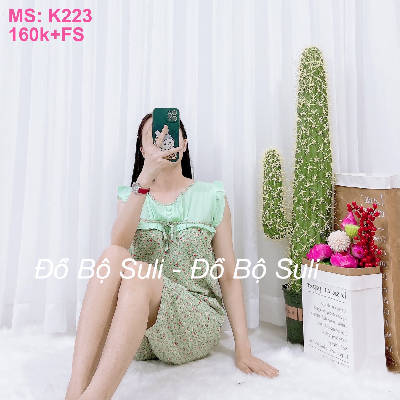 K223 Bộ lửng lụa 45-60kg