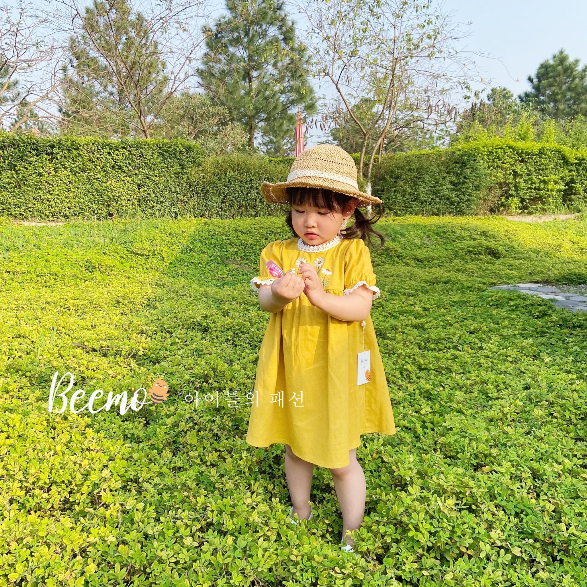 VÁY BABYDOLL HOA THÊU VIỀN REN - VA21005_thumbnail_2