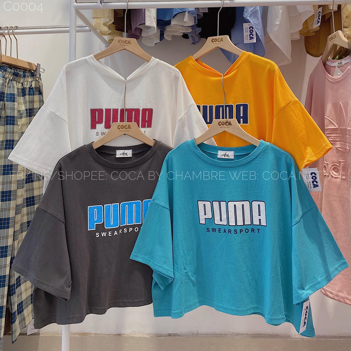 Áo crotop PUMA