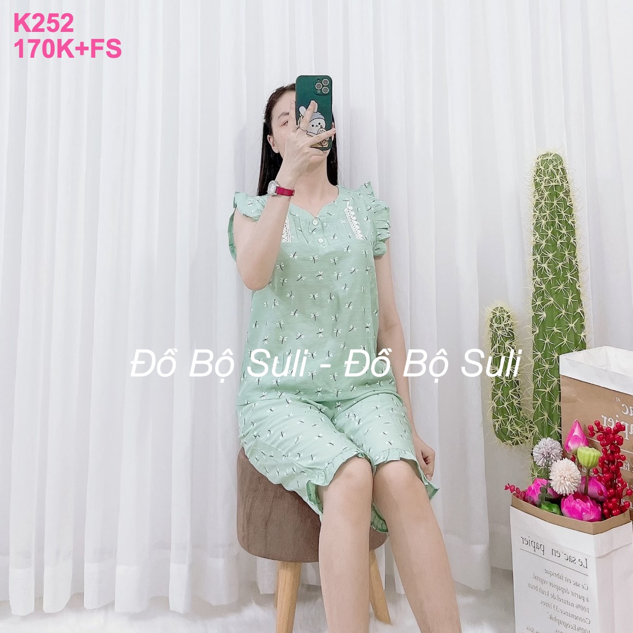 K252 Bộ lửng lụa tơ nhật 40-55kg