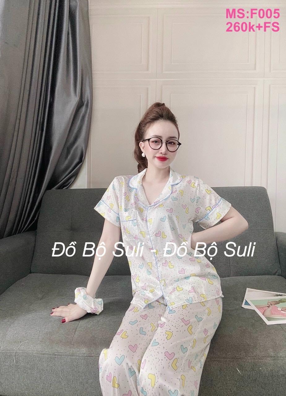 F005 Bộ dài lụa tơ tằm 40-60kg