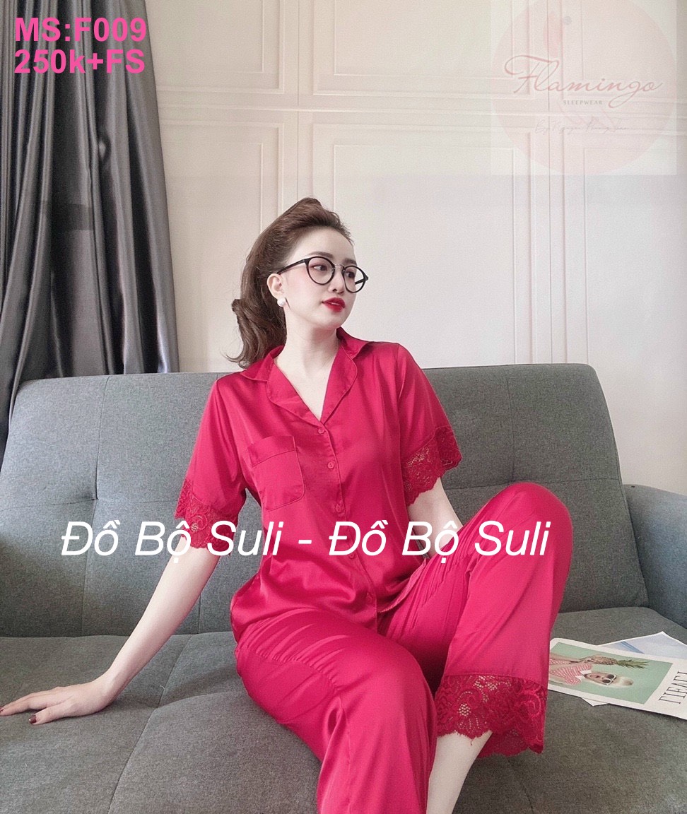 F009 Bộ dài lụa tơ tằm 40-58kg