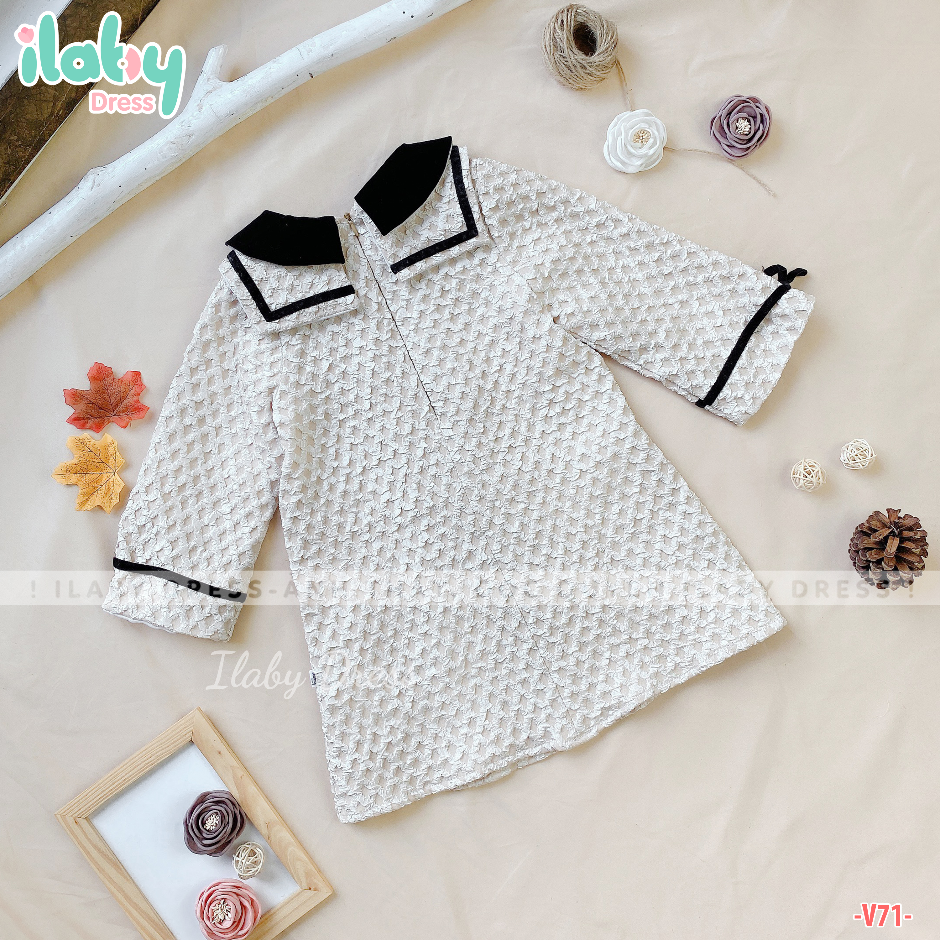 Váy gấm phối cổ nhung_thumbnail_0