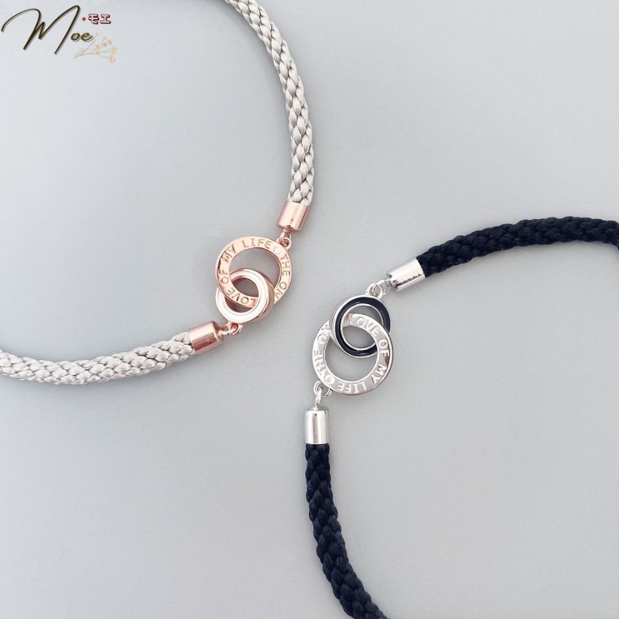 ĐT16 - Lắc tay đôi Circle lồng