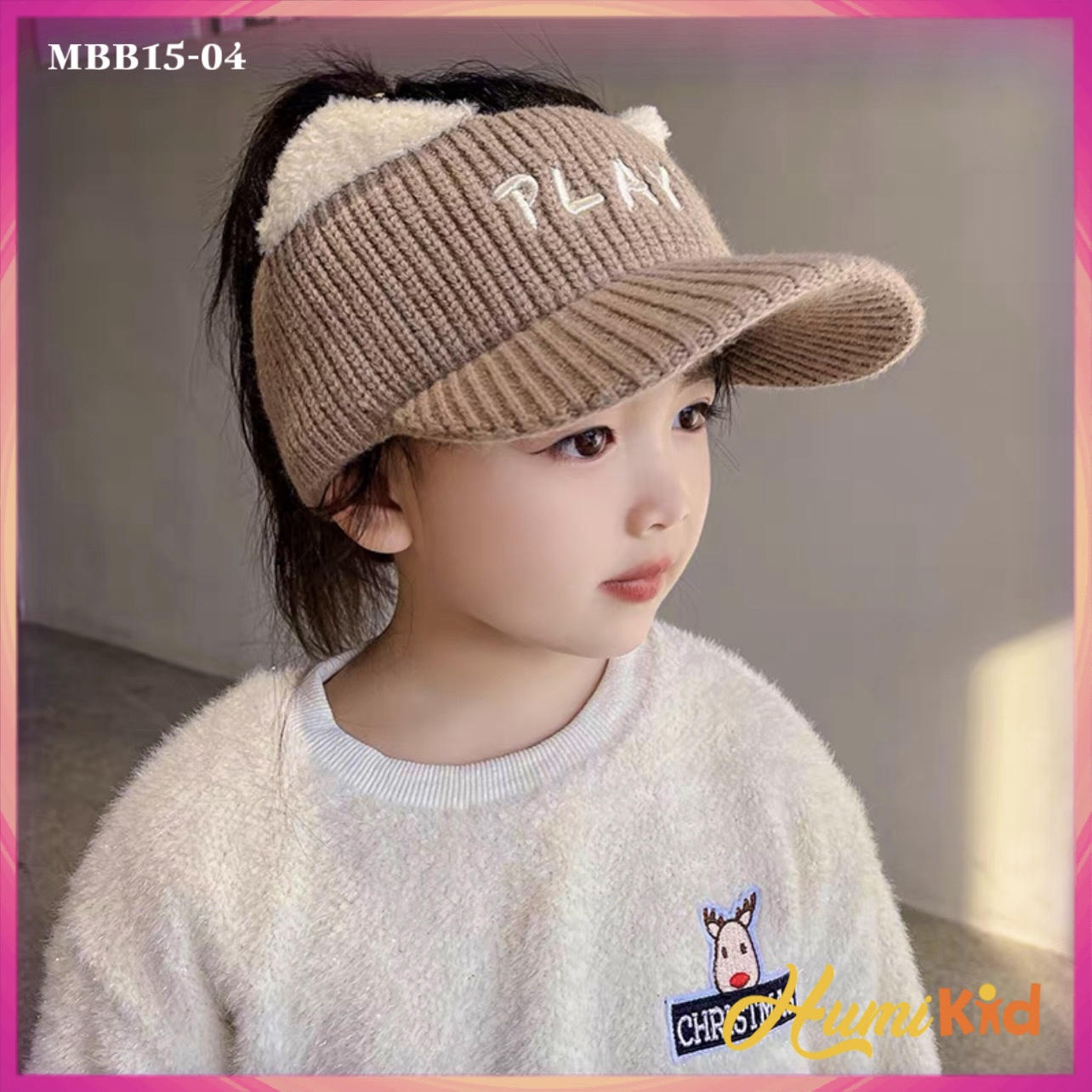 MŨ HỞ CHÓP CHO BÉ (MBB15-04)