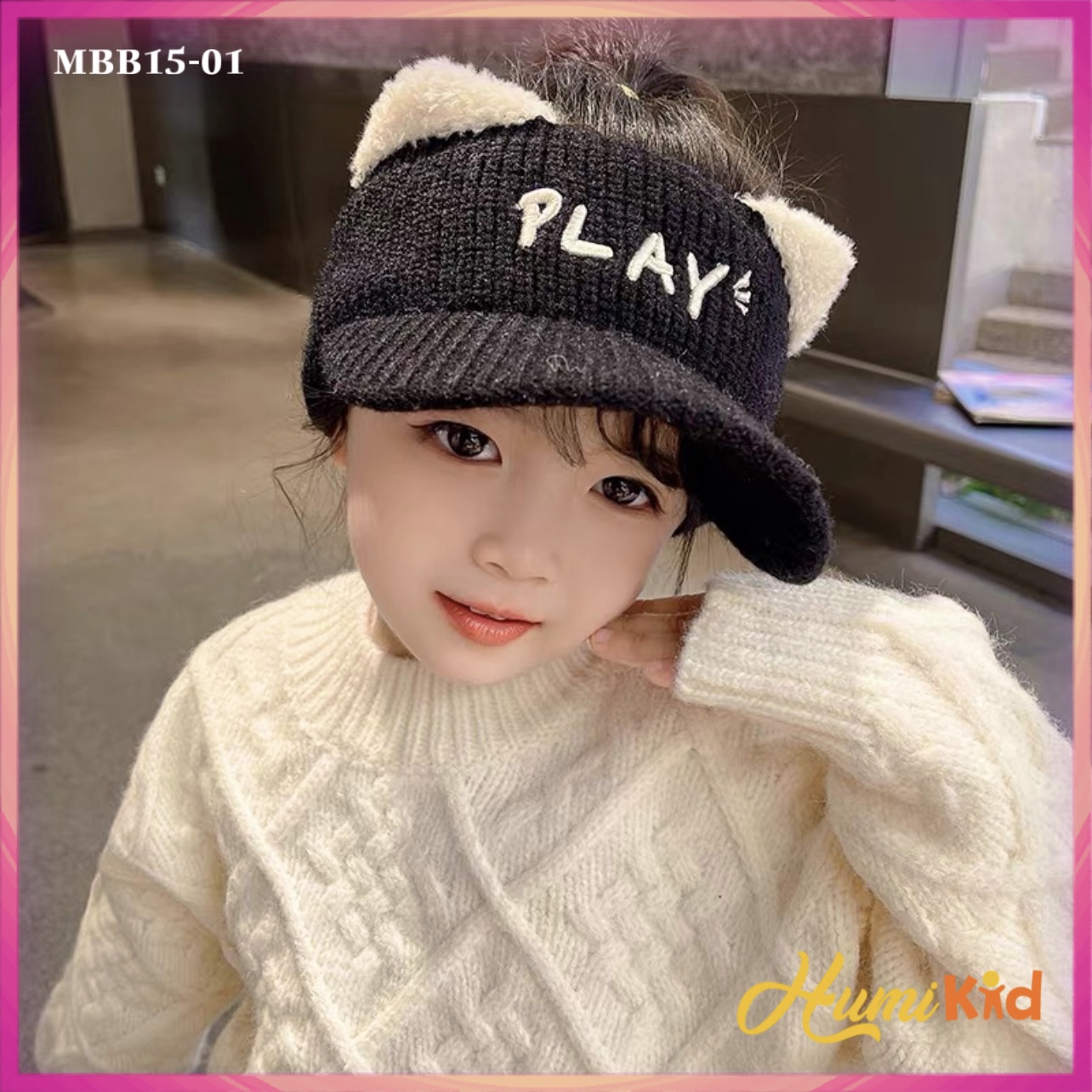 MŨ HỞ CHÓP CHO BÉ (MBB15-01)