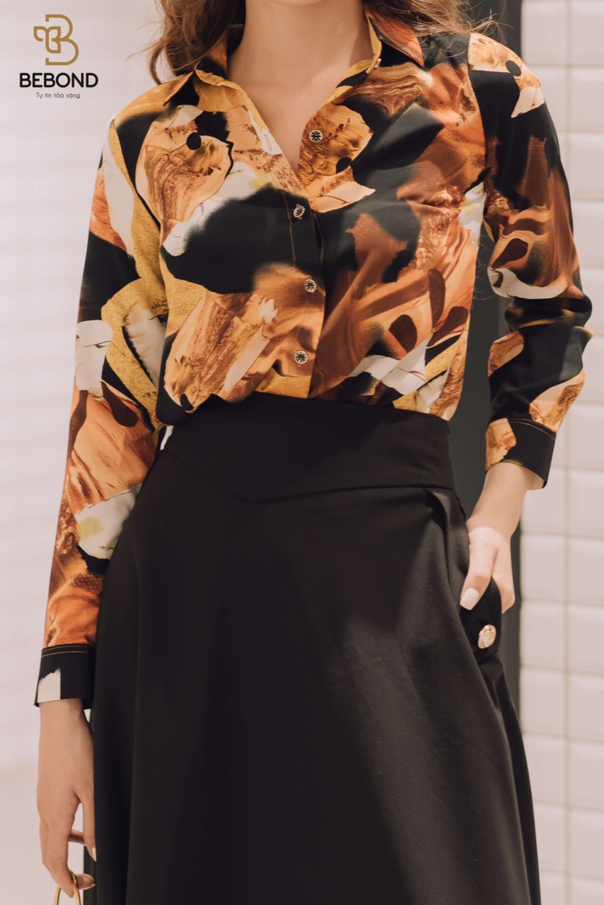 Áo sơ mi sơn mài