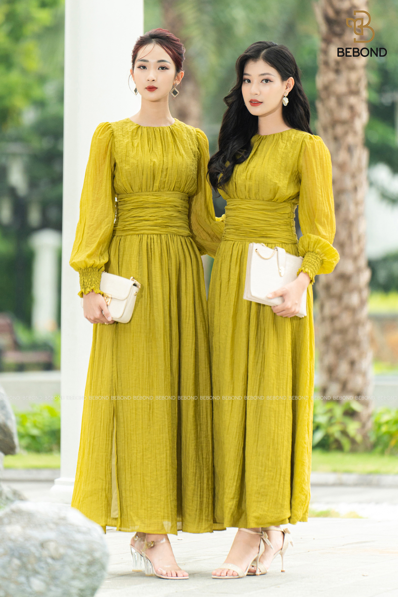 Đầm maxim XANH LÁ MẠ - Mirabel Dress_thumbnail_0