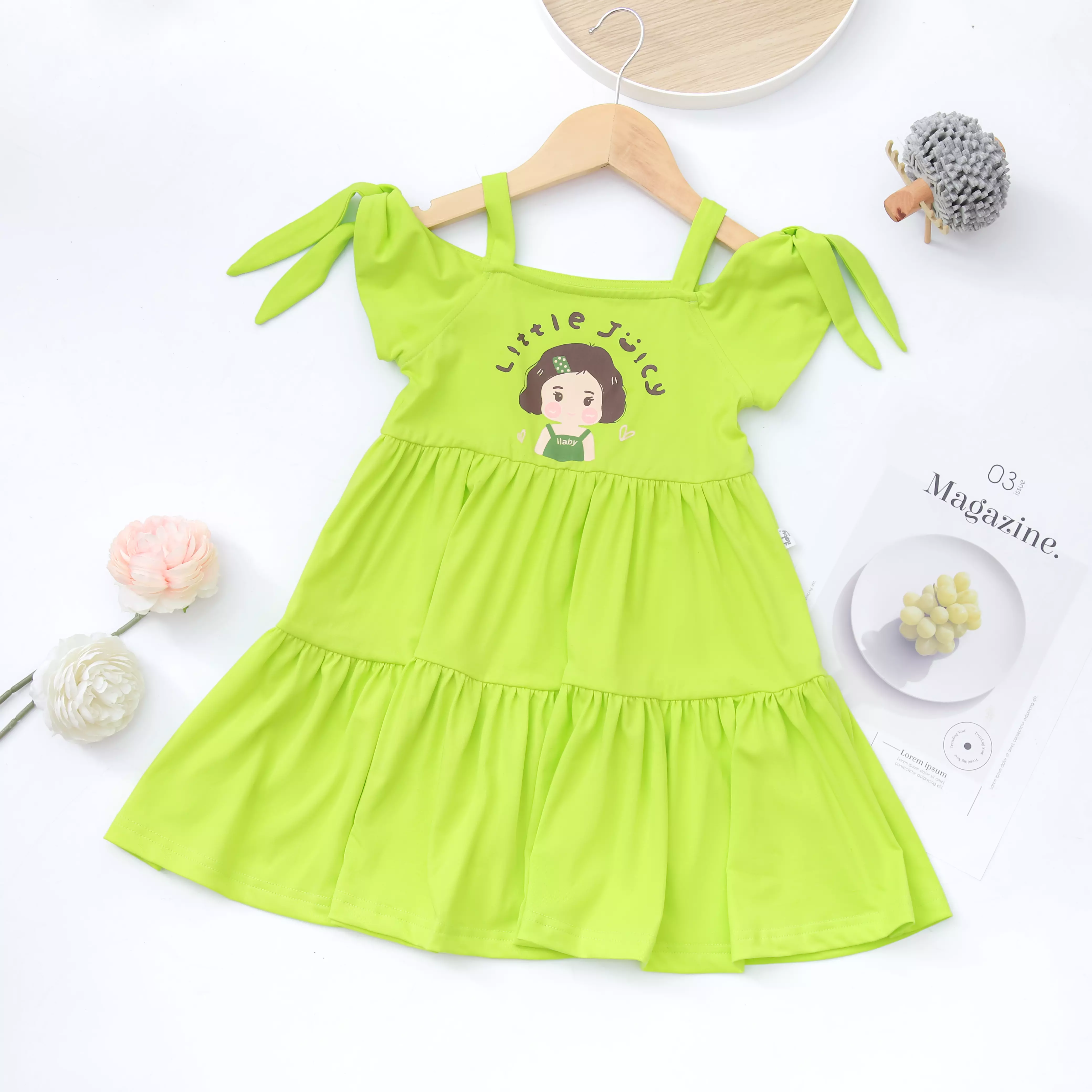 Váy thun cutout vai buộc nơ_thumbnail_2